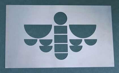 Sablon za farbanje kosnica